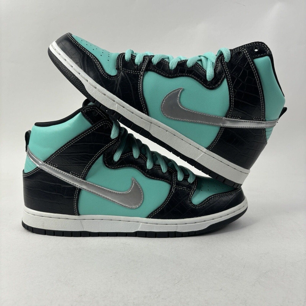 Nike SB Dunk High Premium x Diamond Supply Co. “Tiffany” - Picture 1 of 8